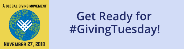 Get Ready for #GivingTuesday
